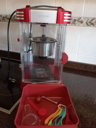 Máquina de Palomitas Cecotec Roja