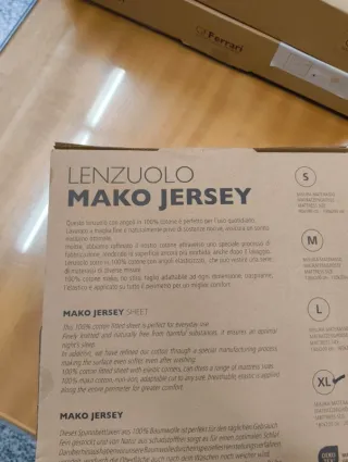 GF Ferrari Lenzuolo Mako Jersey Beige