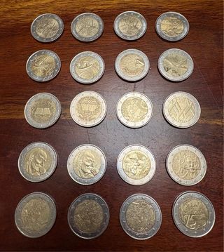 Lote 20 Monedas 2€ Conmemorativas Francia