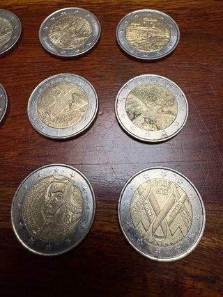 Lote 20 Monedas 2€ Conmemorativas Francia