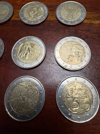 Lote 20 Monedas 2€ Conmemorativas Francia