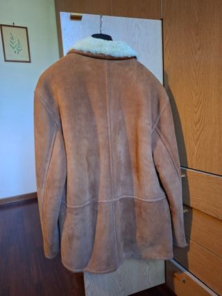 Cappotto Montone Vintage Uomo Shearling