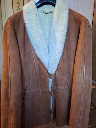 Cappotto Montone Vintage Uomo Shearling