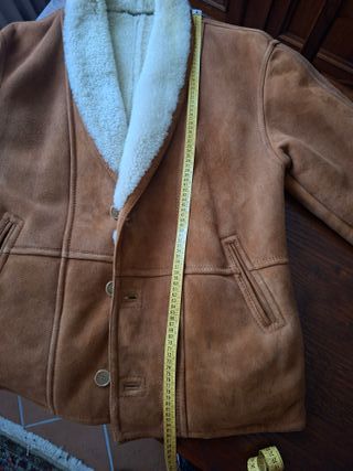 Cappotto Montone Vintage Uomo Shearling