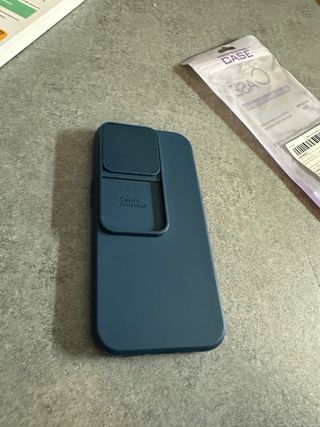Cover iphone 14 pro blu