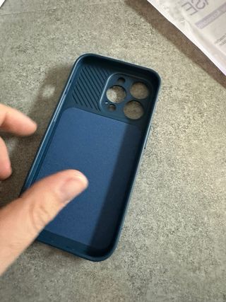 Cover iphone 14 pro blu