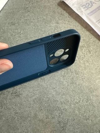 Cover iphone 14 pro blu