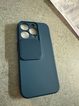 Cover iphone 14 pro blu