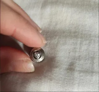 Charm Corazón Plata