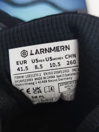 LARNMERN Zapatos de Seguridad unisex