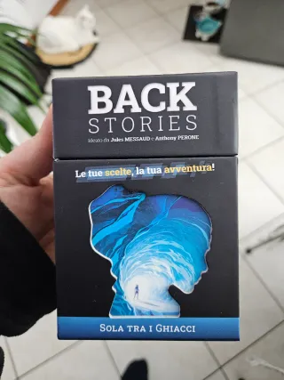 Gioco da tavolo Back Stories: Sola tra i ghiacci