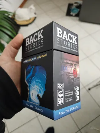 Gioco da tavolo Back Stories: Sola tra i ghiacci