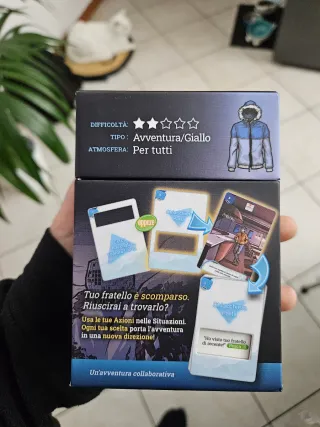 Gioco da tavolo Back Stories: Sola tra i ghiacci