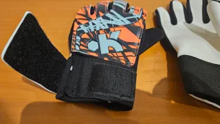 Guantes portero niño Kipsta naranja