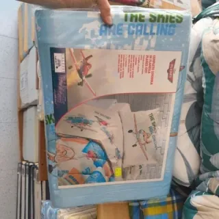 Completo Lenzuola Flanella Mickey Star