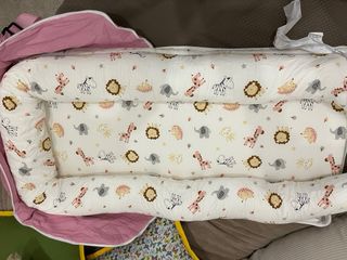 Saco de colecho rosa