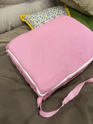 Saco de colecho rosa