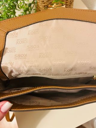Bolso Michael Kors Original Marrón y Beige