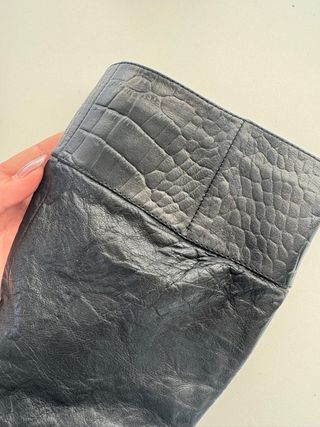 Botas Negras Altas Adolfo Dominguez Piel Talla 36