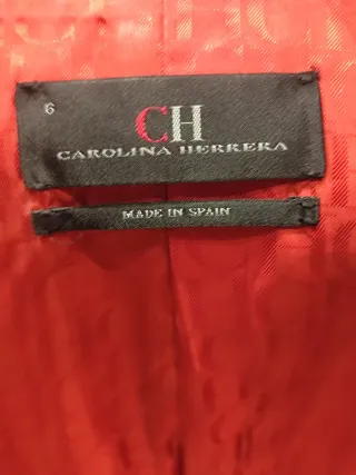 Traje Carolina Herrera