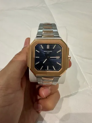 Reloj Patek  Azul y Dorado