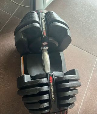 Manubri Bowflex regolabili