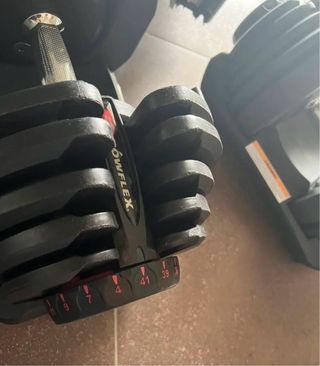Manubri Bowflex regolabili