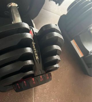 Manubri Bowflex regolabili