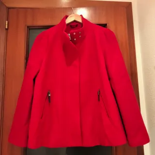 Chaquetón Mango Rojo