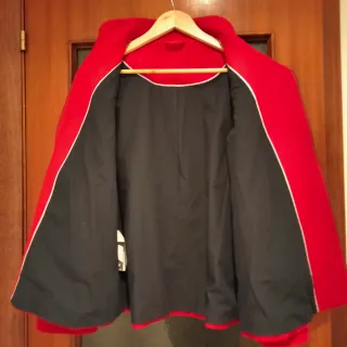 Chaquetón Mango Rojo