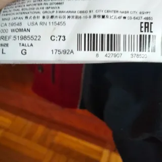 Chaquetón Mango Rojo