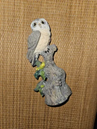 Figura búho decorativo resina