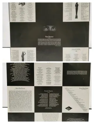 Michael Jackson Dangerous 2 LP Epic 1991