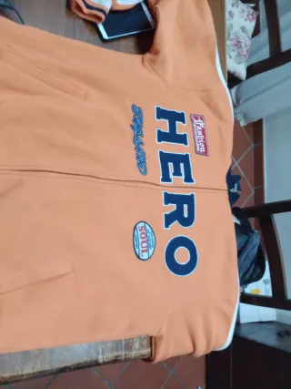 Felpa vintage Cooper arancione