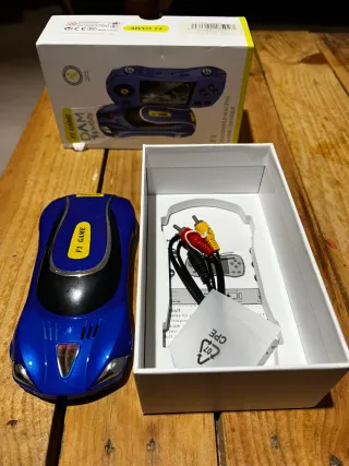 Consola Portátil Multi-juegos F1 Azul