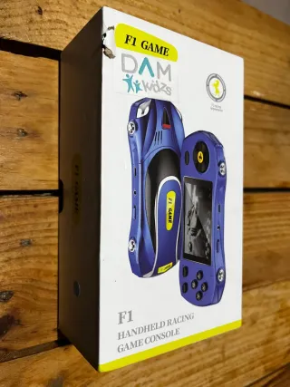 Consola Portátil Multi-juegos F1 Azul