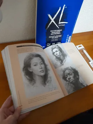 APRENDA A DIBUJAR RETRATOS: Tecnicas para domin...