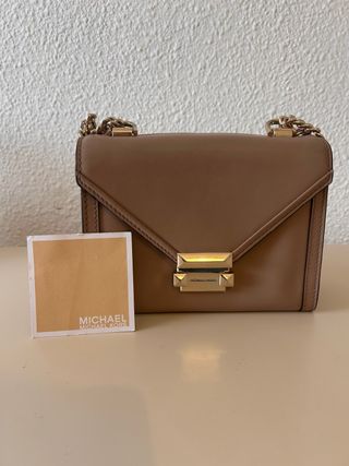 Bolso Michael Kors Marrón y Dorado