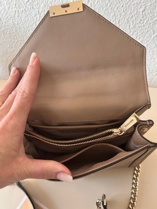 Bolso Michael Kors Marrón y Dorado