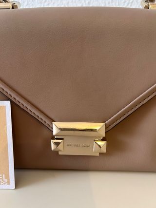 Bolso Michael Kors Marrón y Dorado