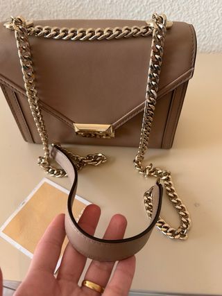 Bolso Michael Kors Marrón y Dorado