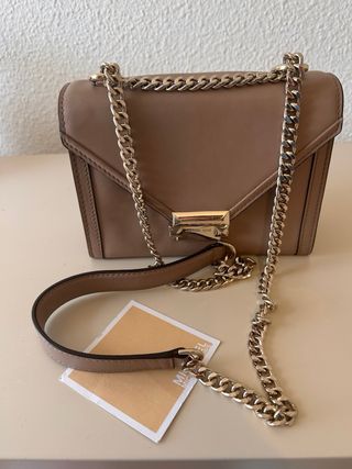Bolso Michael Kors Marrón y Dorado