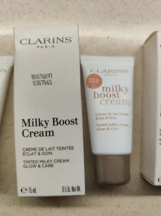 Lote 3 Clarins Milky Boosti