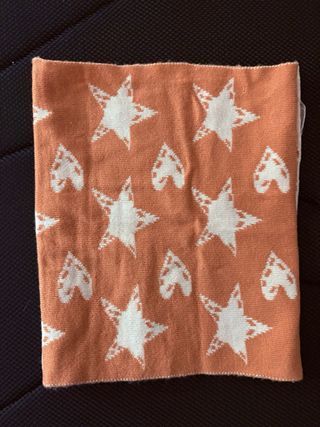 Bufanda tubular lana Mango estrellas y corazones