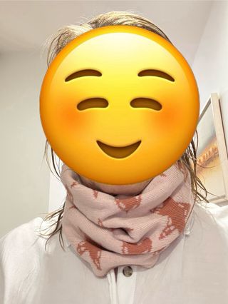 Bufanda tubular lana Mango estrellas y corazones