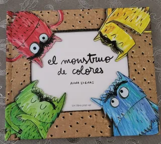 El Monstruo de Colores, un libro pop-up