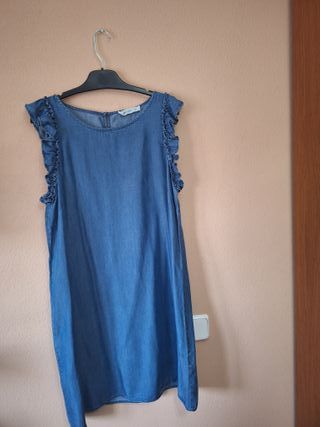 Vestido vaquero Mango Talla XS