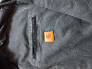 Giubbotto Carhartt Detroit Grigio Vintage Retro