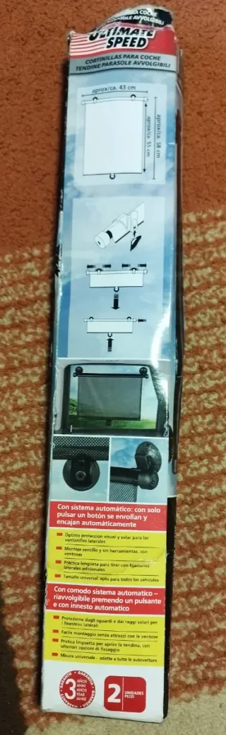 Cortinillas para coche (2 unidades) Ultimate Speed