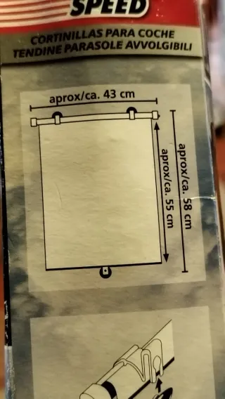 Cortinillas para coche (2 unidades) Ultimate Speed